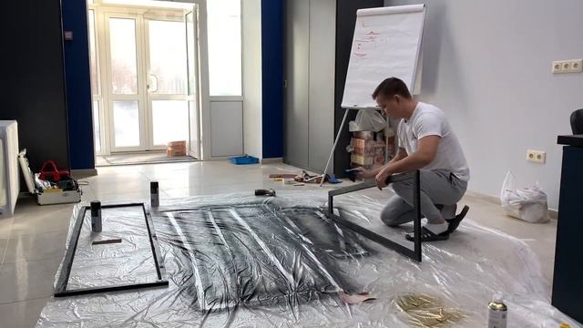 Напольное зеркало своими руками. DIY смотреть онлайн