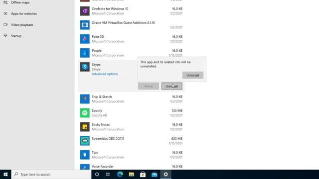 How To Uninstall Skype In Windows 10 [Tutorial]
