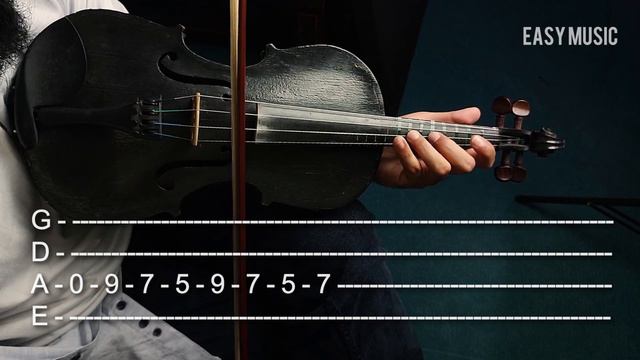 Cupid Violin Tutorial (123 Notation) смотреть онлайн