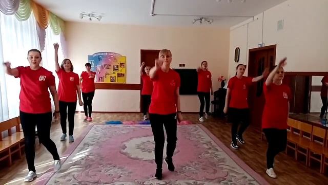 Спортивный флешмоб "Дружно, весело, спортивно - за здоровый образ жизни" смотреть онлайн