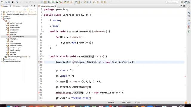 Java Generics | Examples | Generic Class | Generic Arguments | Generic Return type смотреть онлайн