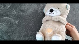 Мягкая игрушка Fisher Price - Выдра для сна FXC66. Помогает уснуть?