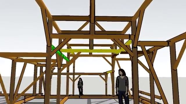 Проект каркаса из бревен без гвоздей смотреть онлайн