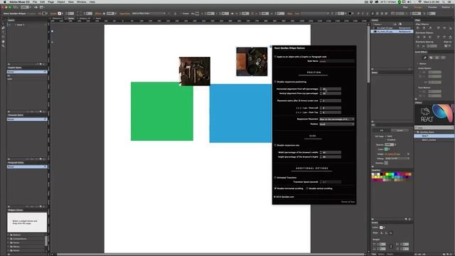 React - Responsive content Muse widget by QooQee.com смотреть онлайн