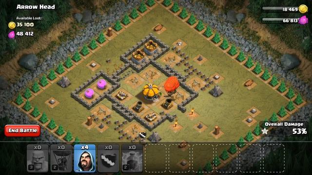 Clash of Clans Walkthrough "Arrow Head - Level 28" 2016 смотреть онлайн