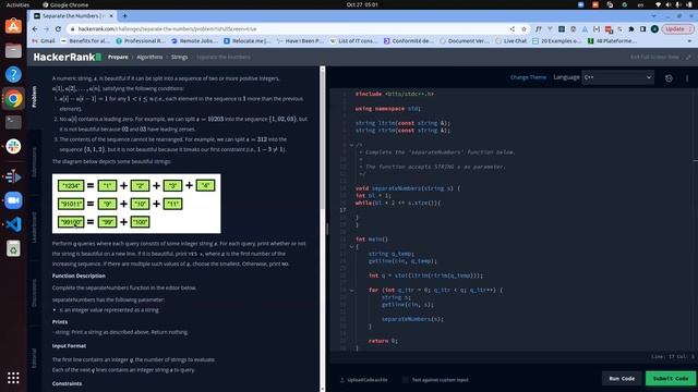 HackerRank : Separate the Numbers смотреть онлайн