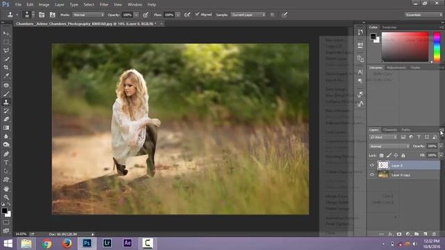 Photoshop Tutorial - Vintage Color Effects With Color Lookup | PH Rabbu смотреть онлайн