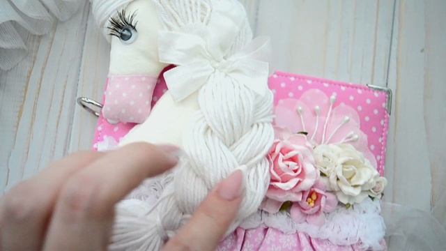 Детский интерьерный альбом - единорог. Фотоальбом-игрушка. Скрапбукинг by Zhavoronkova. смотреть онлайн