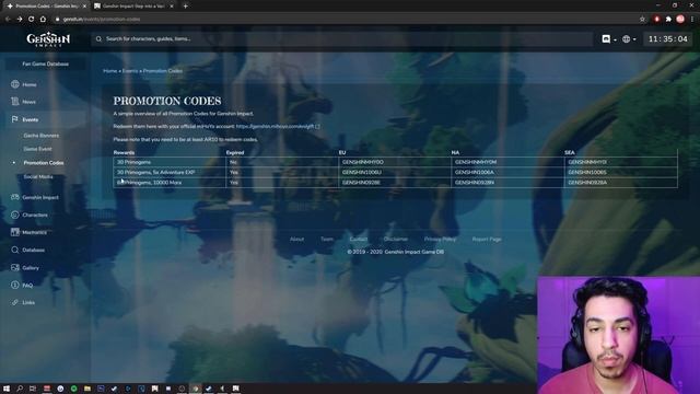 MORE FREE PRIMOGEMS PROMO CODES *WORKING NOW* Genshin Impact смотреть онлайн