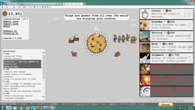 COOKIE MONSTER? - #2 COOKIE CLICKER GAME?! смотреть онлайн