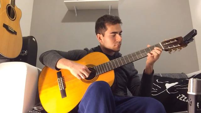Final Fantasy VIII - Breezy on Nylon Acoustic Guitar смотреть онлайн