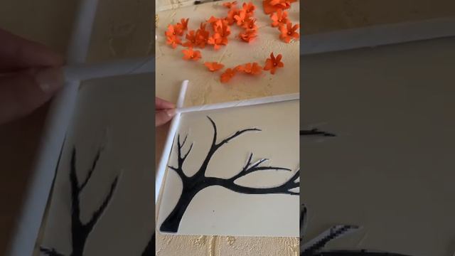 Diy аппликация из бумаги картина смотреть онлайн