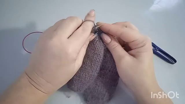 Варежки от пальцев с индийским клином. смотреть онлайн