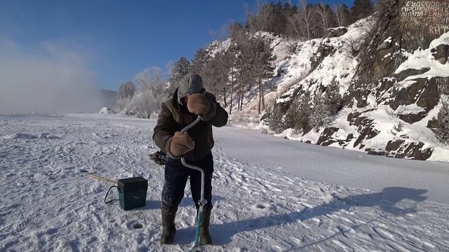 ВОТ ЭТО УДАР!!! КРУПНЫЙ ХАРИУС не пролез в ЛУНКУ!!! Ловля хариуса зимой на Енисее! смотреть онлайн