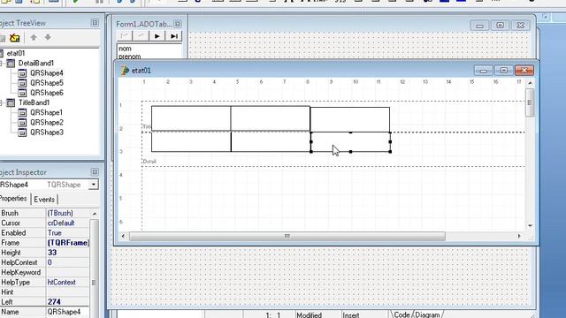 Impression via quick report en delphi 7 смотреть онлайн