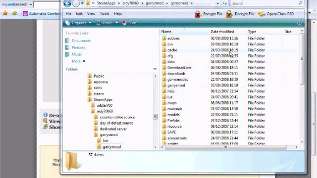 How to find your Gmod folder VISTA смотреть онлайн