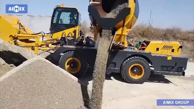 AIMIX Self-loading Mixer working in Kenya смотреть онлайн