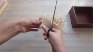 Бумажный наполнитель своими руками/Как сделать бумажный наполнитель/Наполнитель для подарка/Paper