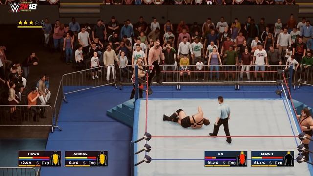 WWE 2K18 GAMEPLAY: Legion of Doom VS. Demolition [incl. PC Mods] смотреть онлайн