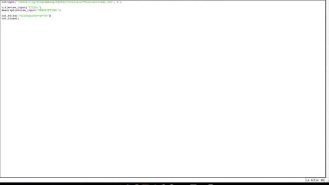 Python Tutorial 2 - Automate Redundant Typing смотреть онлайн
