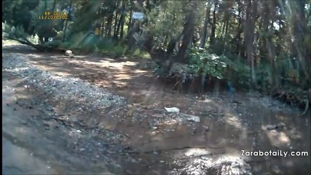 Видео с регистратора гидроцикла на Нугуше... смотреть онлайн