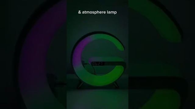 Rainblow G lamp with Wireless Charger Station hos tekshop.no смотреть онлайн