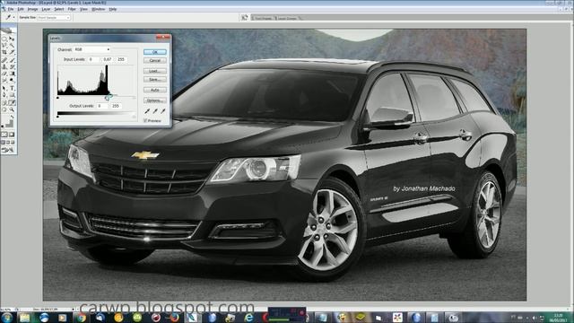 RENDER Nova Chevrolet #Opala Caravan SS AT6 3.6 Vortec V6 309 cv 36,5 kgfm смотреть онлайн