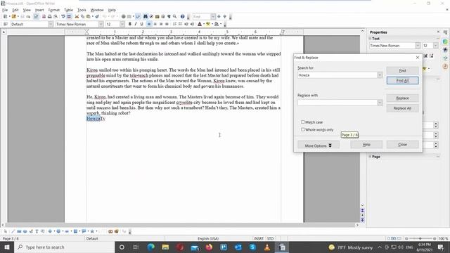 How to Find a Word in a Open Office Document смотреть онлайн