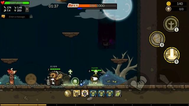 Castle Defense Online - 5 matches boss raid dark смотреть онлайн