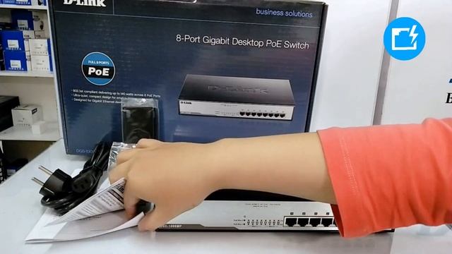 Switch Hub POE Gigabit D-LINK (DGS 1008P & 1008MP)