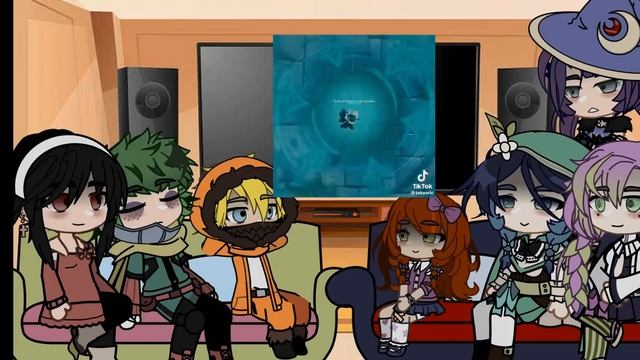 Fandoms react to Genshin Impact 1/6 [mainly Venti] |Gacha Club| смотреть онлайн