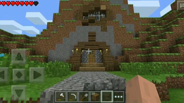 Я прожил 100 Дней на САМОЙ СТАРОЙ ВЕРСИИ НА ТЕЛЕФОНЕ В МАЙНКРАФТ.. смотреть онлайн