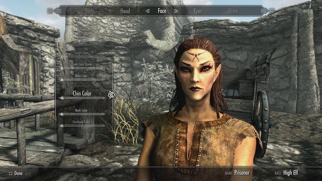 SKYRIM Female High Elf Character Creation -SETTINGS BELOW -No Mods смотреть онлайн