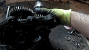 Сборка раздатки УАЗ (нового образца)