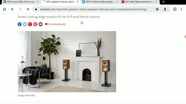 KEF R Series Meta speakers Debuts & absorb noise like an acoustic black hole смотреть онлайн
