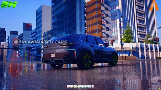 BMW XM 2023 Animated Led Lights | #bmw #xm #fivem #gta5 #roleplay #gta5mods