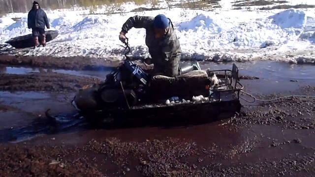 Буран, снегоход!!! смотреть онлайн