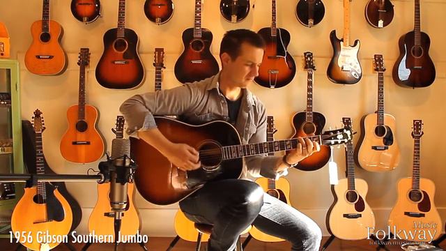 Folkway Music - 1956 Gibson Southern Jumbo смотреть онлайн