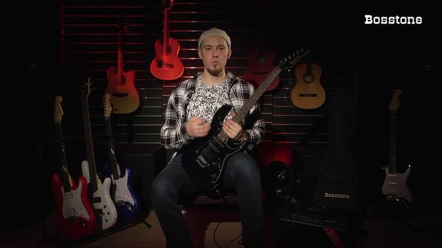Стоит ли покупать электрогитару Bosstone SR-06? смотреть онлайн