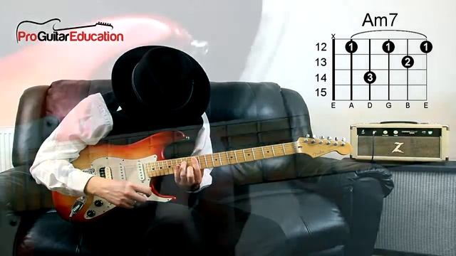 How to Play an Am7 Guitar Chord (A Shape) смотреть онлайн