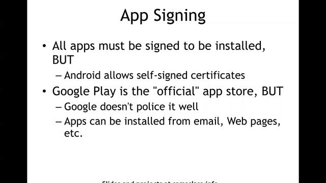 CNIT 128: Class Intro: Is Your Mobile App Secure? смотреть онлайн
