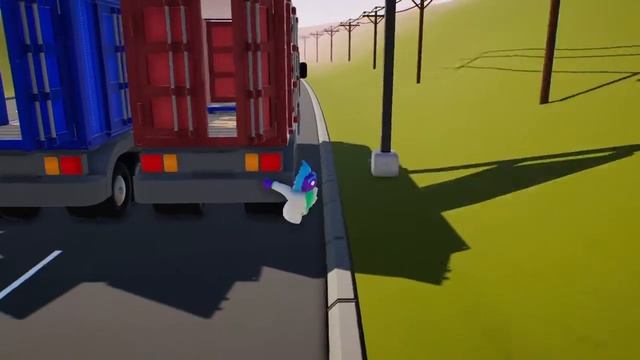 Gang Beasts Keep On Trucking Trophy смотреть онлайн