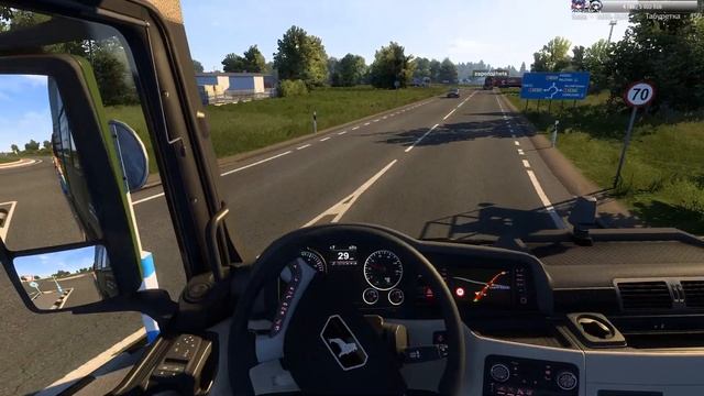 ETS2 - Начинаю с нуля в сложном режиме! (Track IR5, G25, RTX 4060 Ti) смотреть онлайн