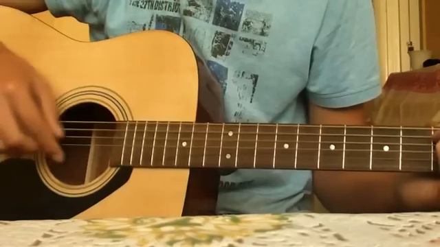 Только тобой живу песня на гитаре