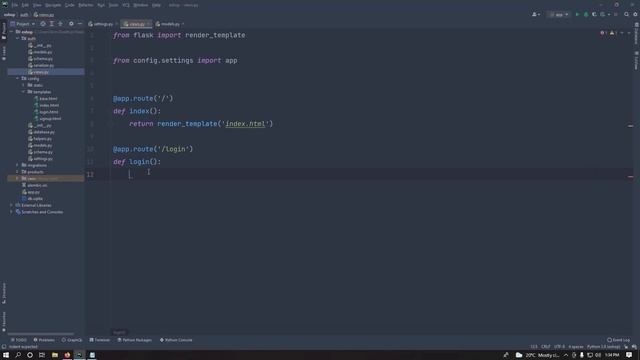 authentication in flask and using in flask admin смотреть онлайн