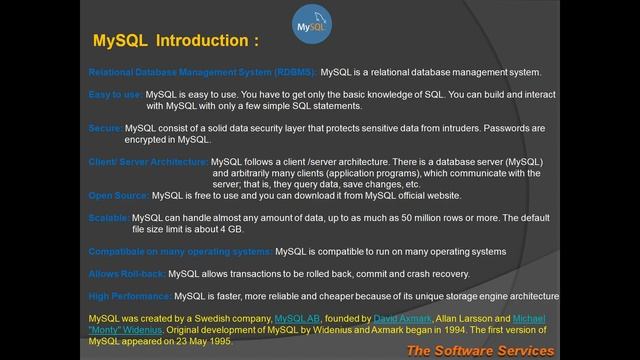 03 MySQL Introduction in Telugu смотреть онлайн