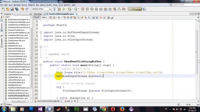 How to Read File Using Java BufferedInputStream in Java Netbeans смотреть онлайн