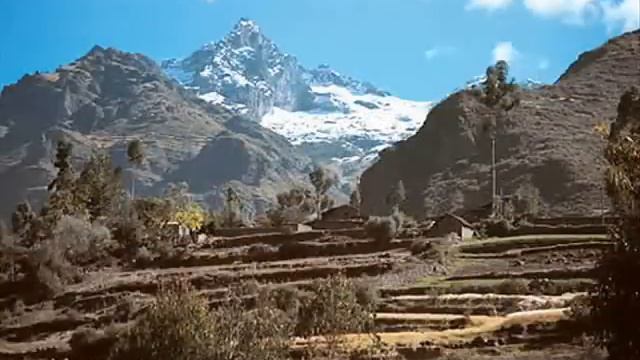 INSTRUMENTAL MUSIC PERU - PAN PIPE FLUTE - PHOTOS FROM CUSCO, PERU смотреть онлайн