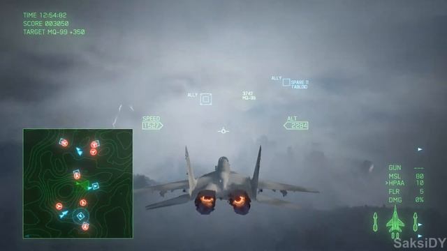 Ace Combat 7: Skies Unknown: ДУЭЛЬ С СУПЕРАСОМ НА СУ-30СМ [Часть 7] смотреть онлайн