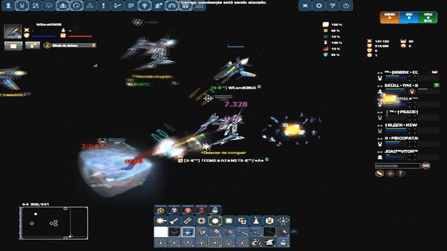 Dark Orbit - S-K vs ALL смотреть онлайн